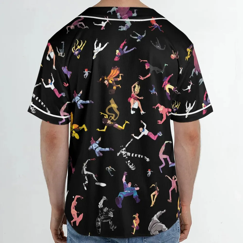 Venture Bros Falling Unisex Baseball Jersey - 2