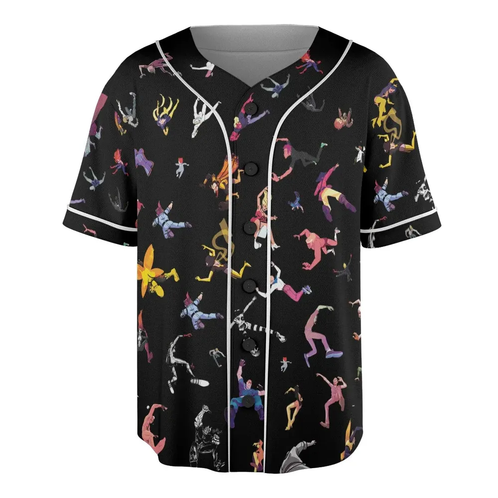 Venture Bros Falling Unisex Baseball Jersey - 3