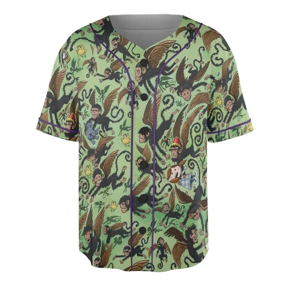 Flying Monkeys The Wizard Of Oz Unisex Baseball Jersey - 3