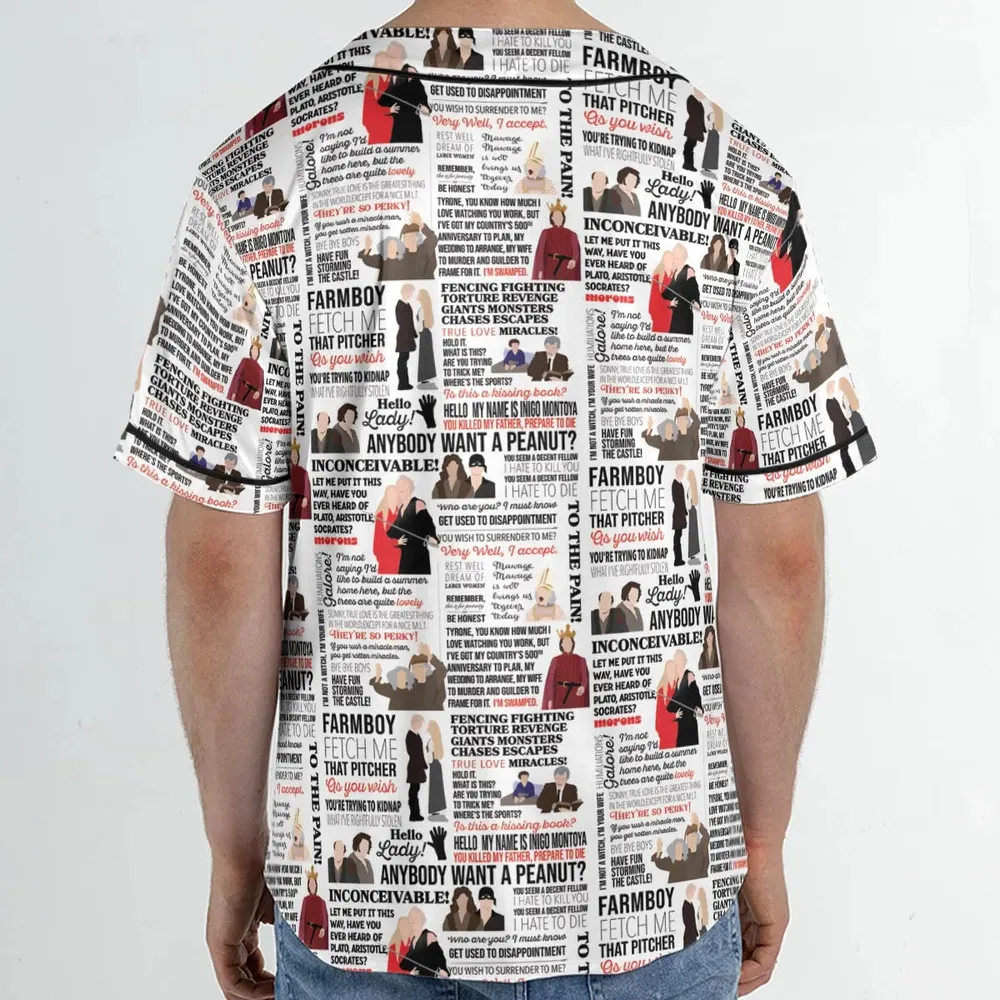 Inconceivable Quotes Unisex Baseball Jersey - 2