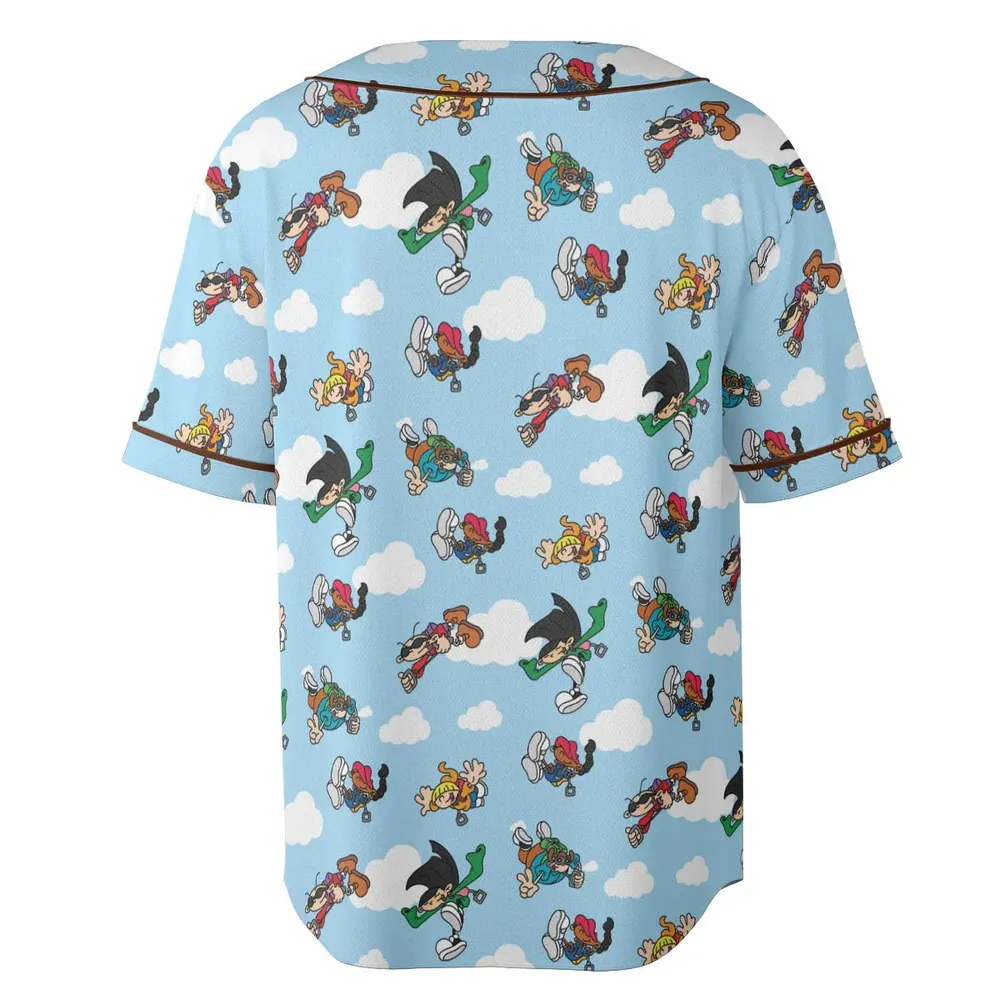 Codename Kid Next Door Characters Unisex Baseball Jersey - 4