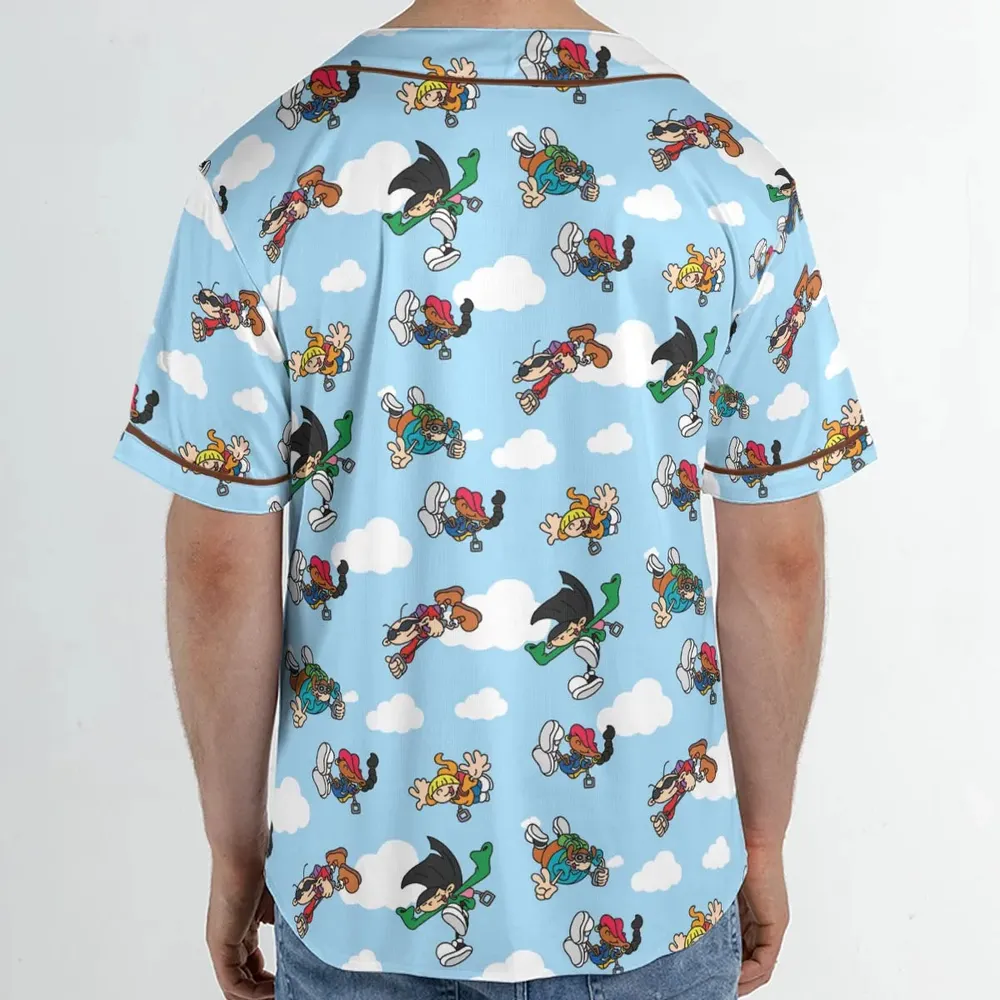Codename Kid Next Door Characters Unisex Baseball Jersey - 2