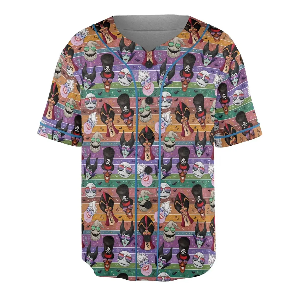 Chillin' like a Villain Summer Vibes Unisex Baseball Jersey - 3