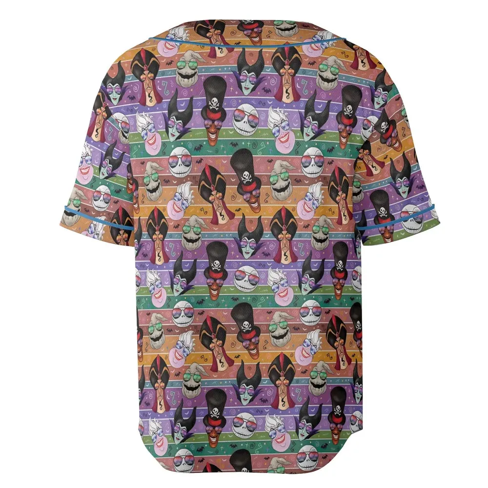 Chillin' like a Villain Summer Vibes Unisex Baseball Jersey - 4
