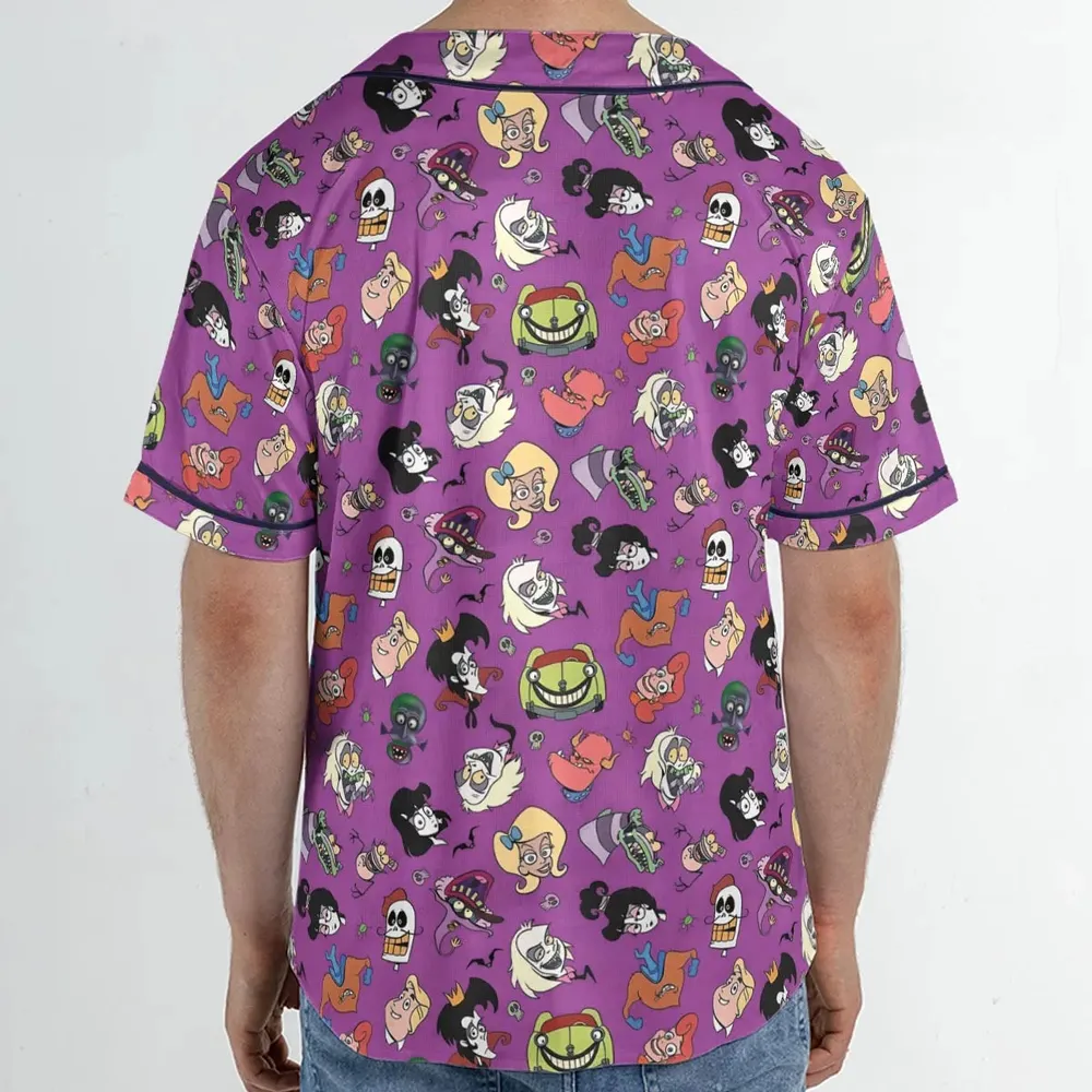 Beetlejuice Cartoon Vintage Unisex Baseball Jersey - 2