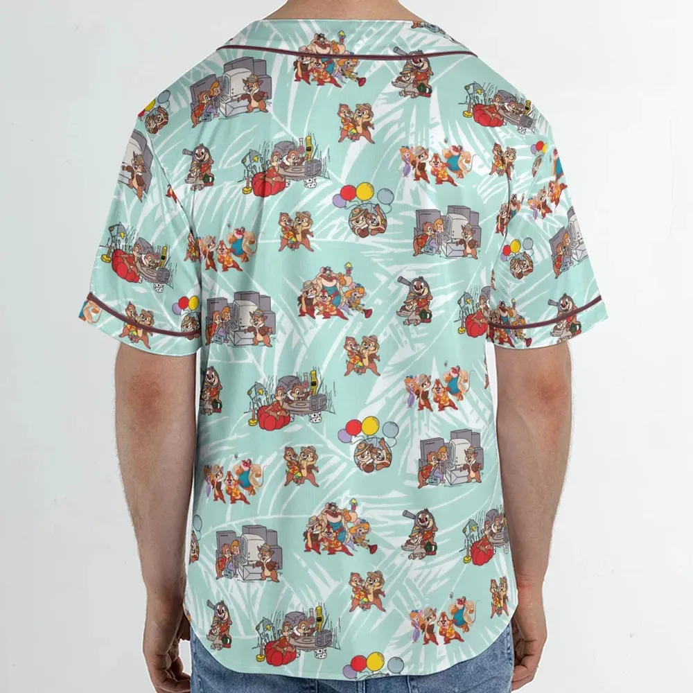 Rescue Team Chip 'n Dale Rescue Rangers Unisex Baseball Jersey - 2