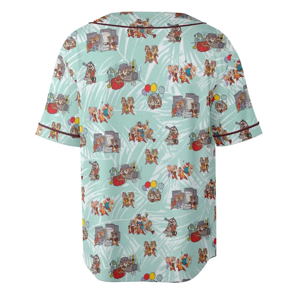 Rescue Team Chip 'n Dale Rescue Rangers Unisex Baseball Jersey - 4