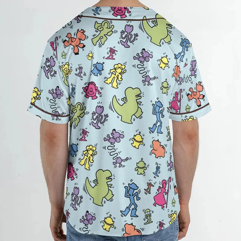 Toy Art Toy Story Unisex Baseball Jersey - 2