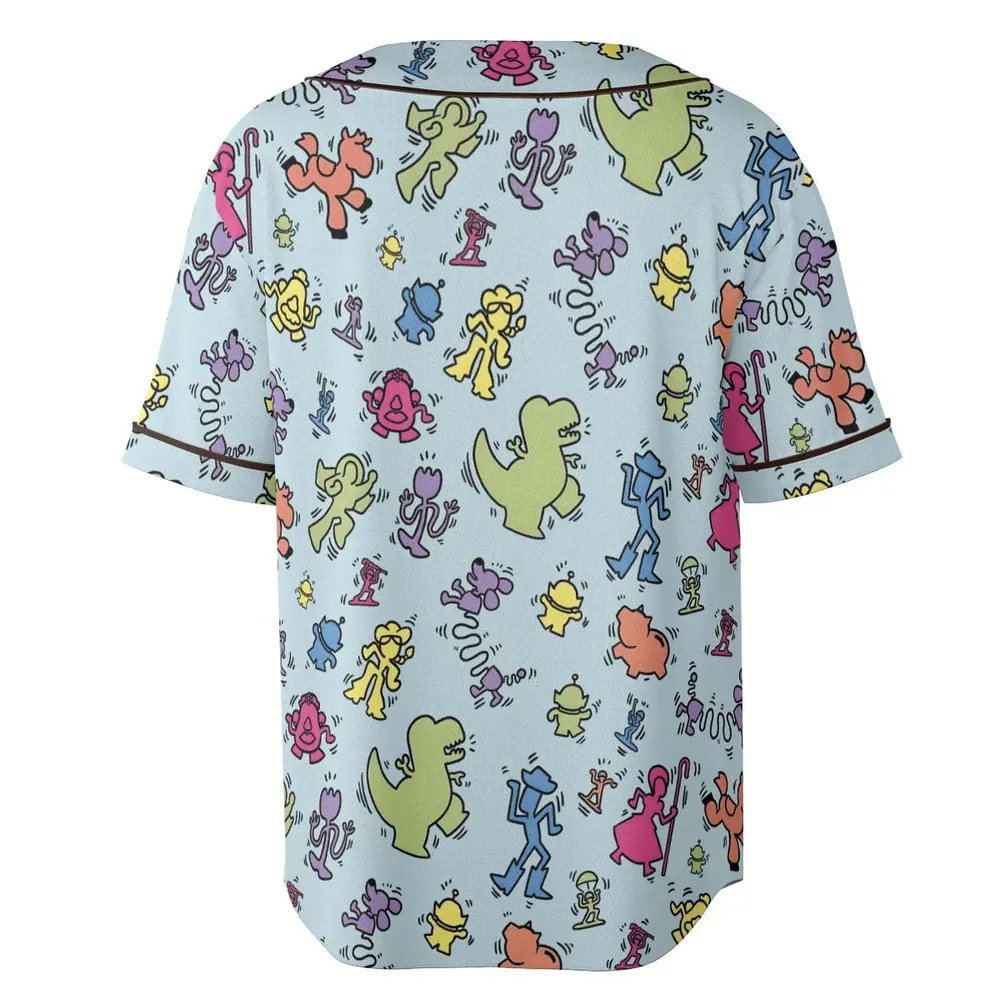 Toy Art Toy Story Unisex Baseball Jersey - 4
