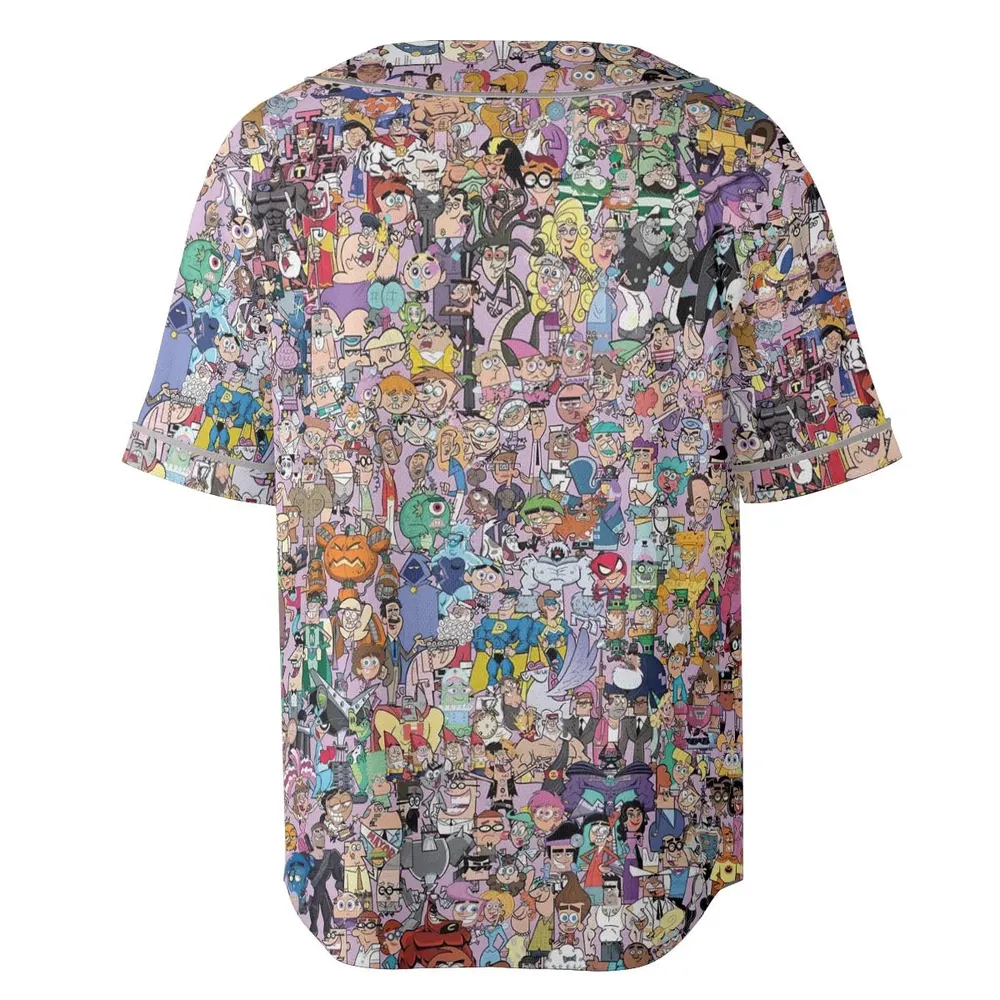 The Fairly OddParents Unisex Baseball Jersey - 4