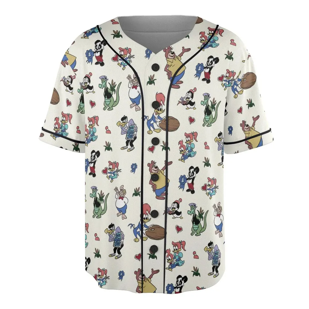 Woody Woodpecker Walter Lantz Unisex Baseball Jersey - 3