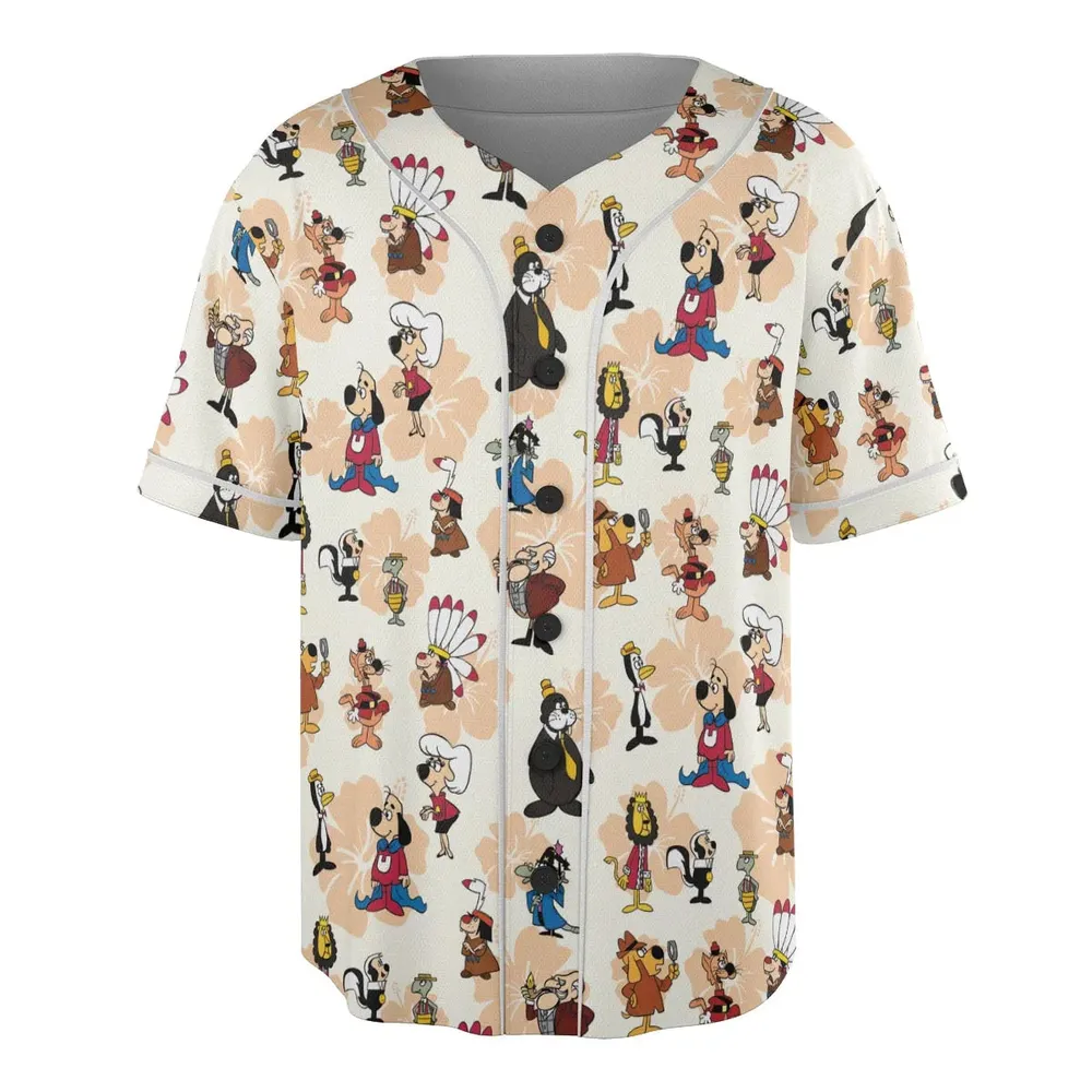 Nostalgia Underdog Characters Unisex Baseball Jersey - 3