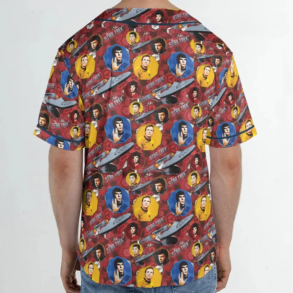 Boldly Star Trek Unisex Baseball Jersey - 2