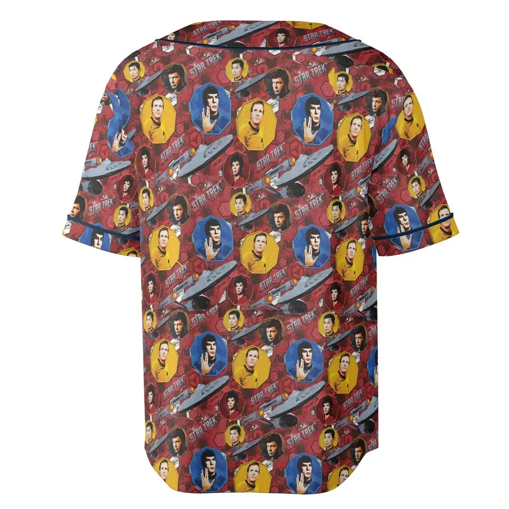 Boldly Star Trek Unisex Baseball Jersey - 4