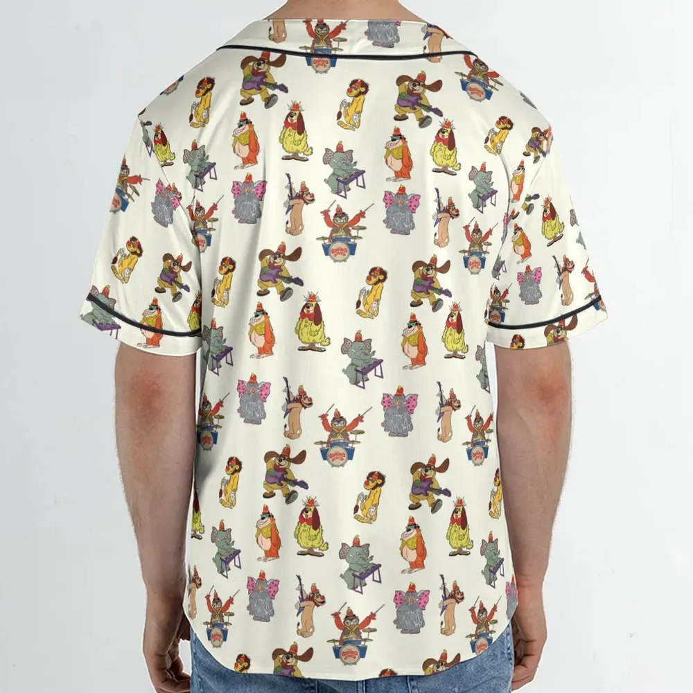 Snorky Fleegle Drooper Bingo The Banana Splits Unisex Baseball Jersey - 2