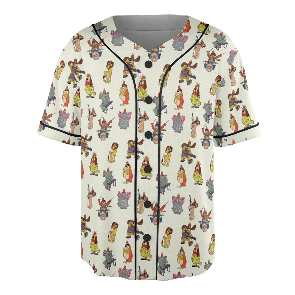Snorky Fleegle Drooper Bingo The Banana Splits Unisex Baseball Jersey - 3