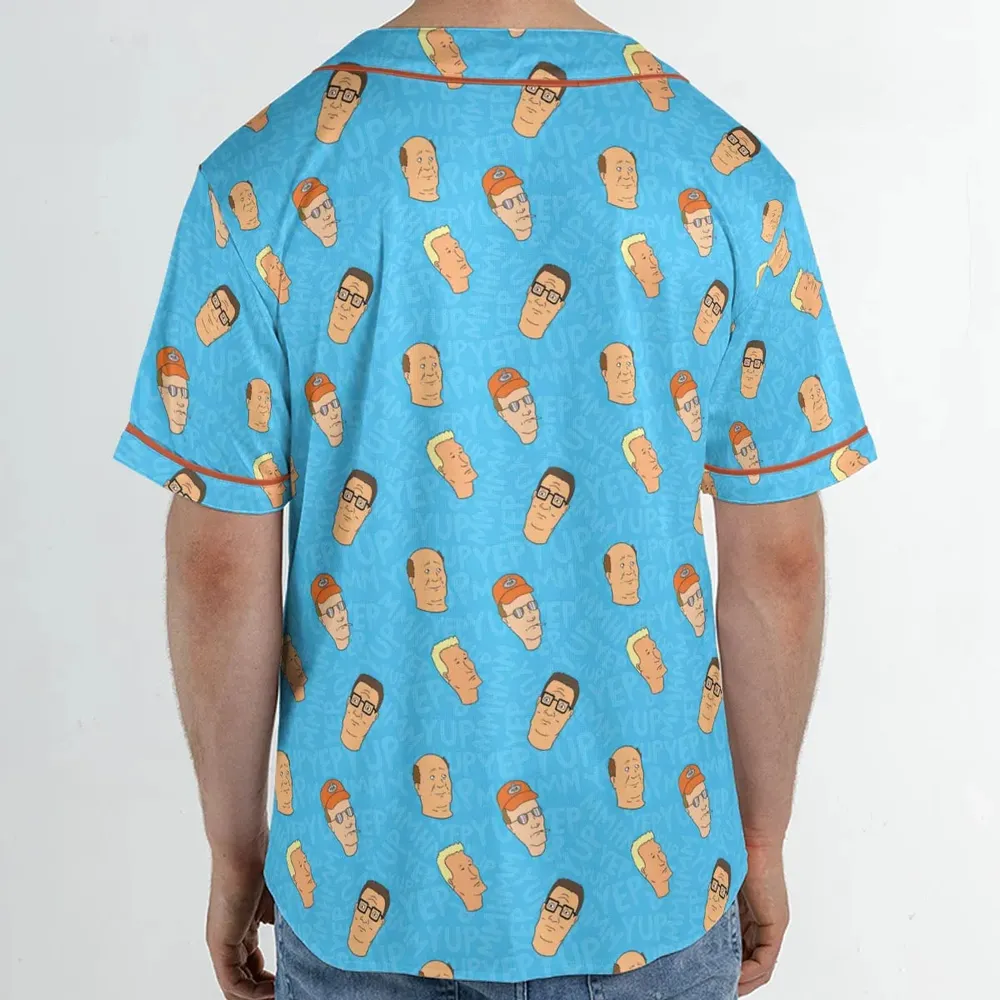 Yup Mmhmm King Of The Hill Unisex Baseball Jersey - 2