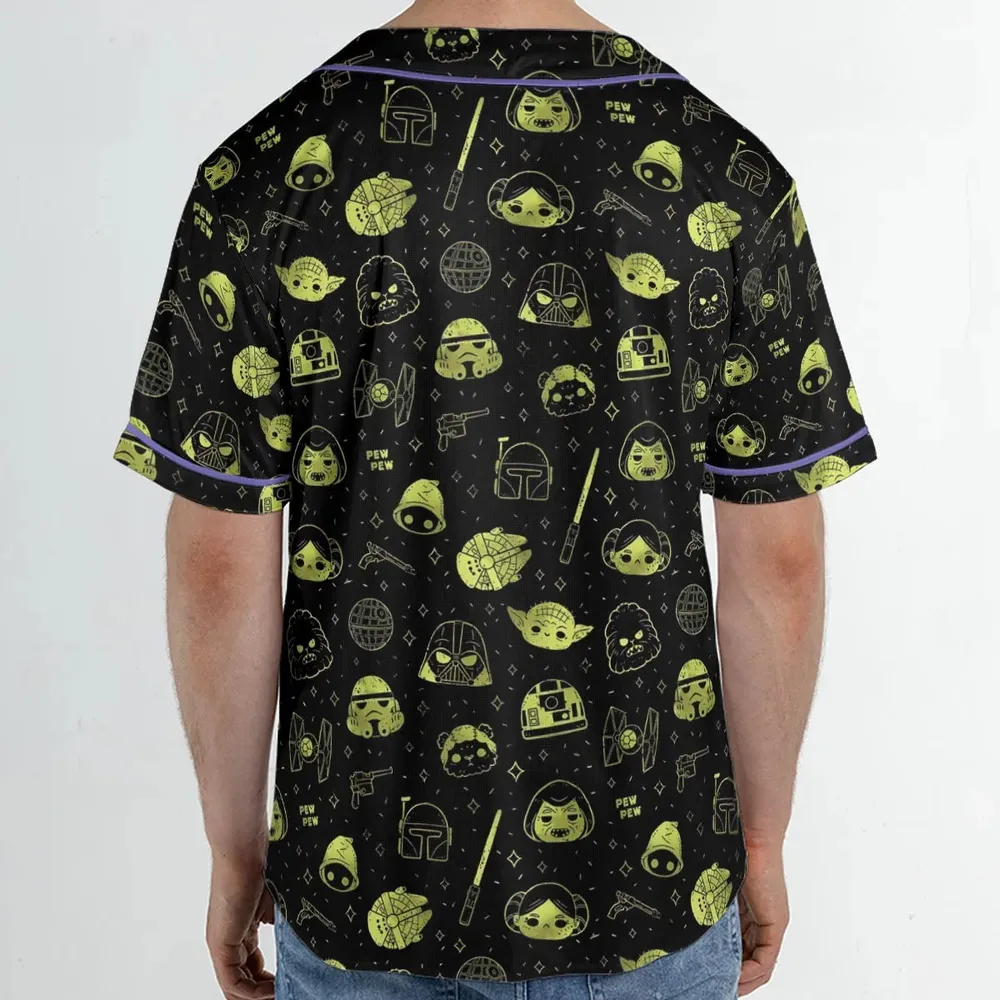 PewPew Star Wars Unisex Baseball Jersey - 2