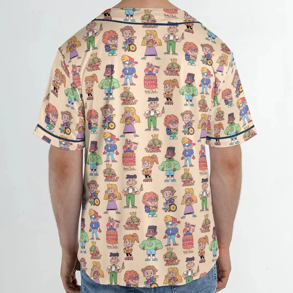 BK Kids Club Unisex Baseball Jersey - 2