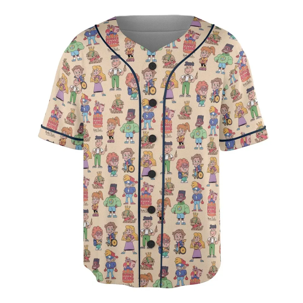 BK Kids Club Unisex Baseball Jersey - 3
