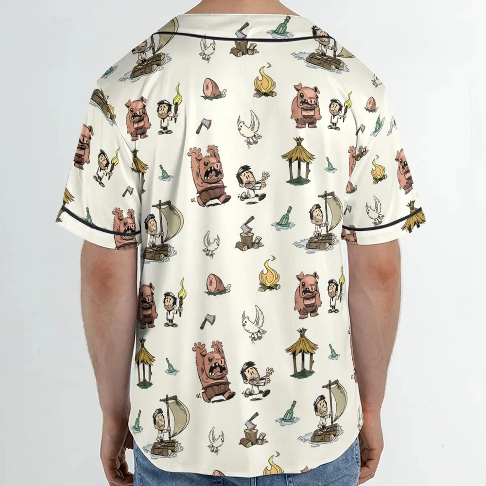 Don't Starve Collection Unisex Baseball Jersey - 2