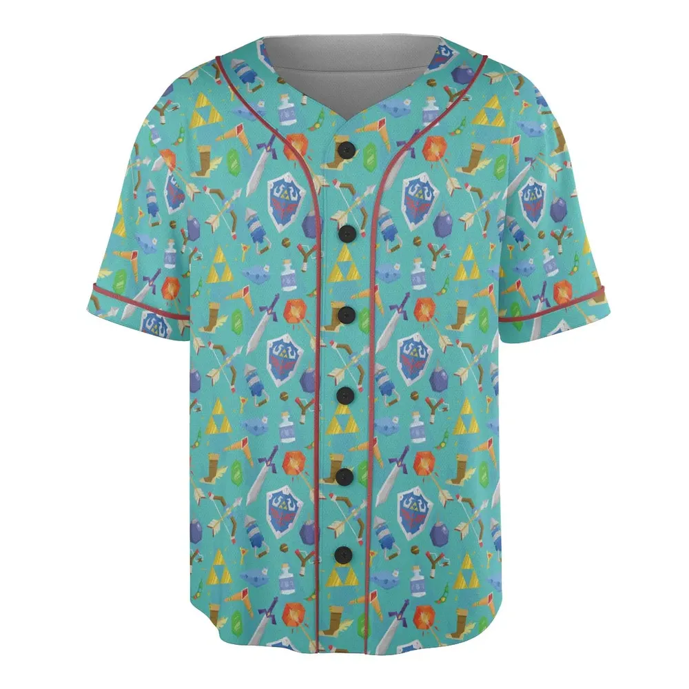 Zelda Korok Unisex Baseball Jersey - 3