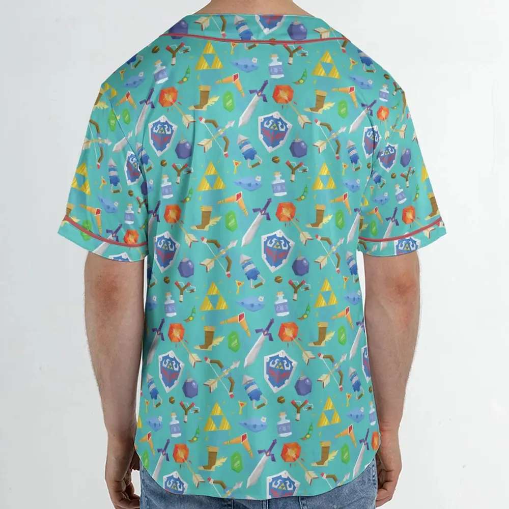 Zelda Korok Unisex Baseball Jersey - 2
