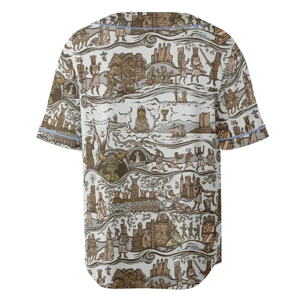 The Tapestry Journey Monty Python Unisex Baseball Jersey - 4