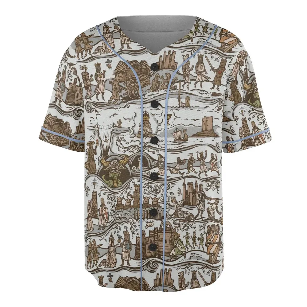 The Tapestry Journey Monty Python Unisex Baseball Jersey - 3