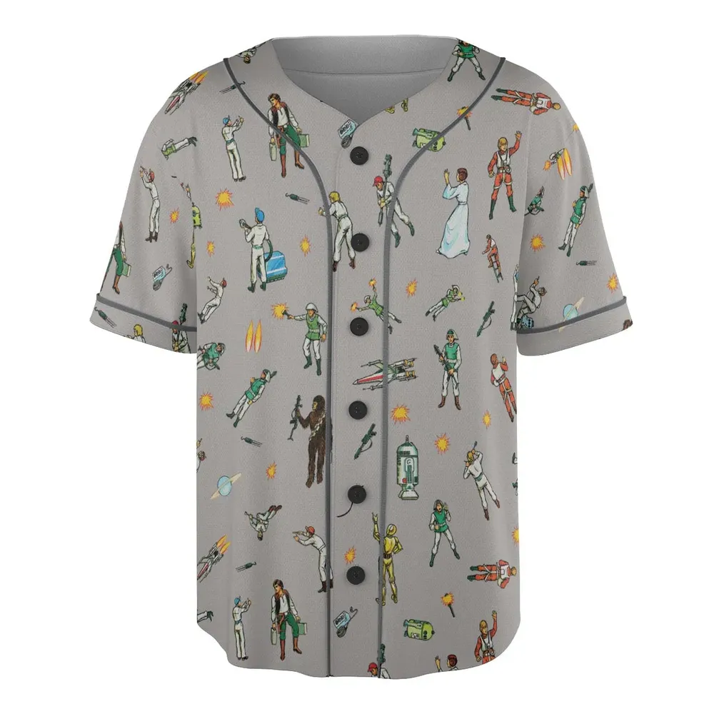 Escape from the Death Star Star Wars Unisex Baseball Jersey - 3