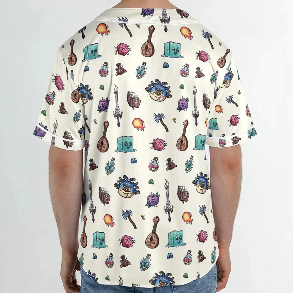 RPG Classics Pack DnD Unisex Baseball Jersey - 2