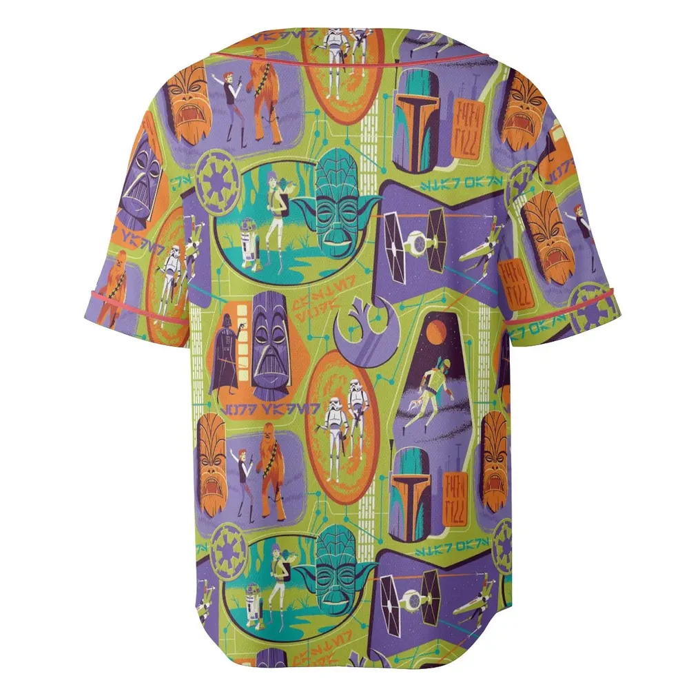 Summer Vibe Star Wars Unisex Baseball Jersey - 4