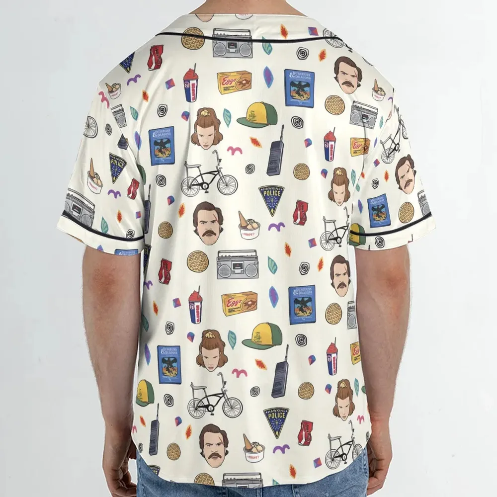 Stranger Things Collection Unisex Baseball Jersey - 2