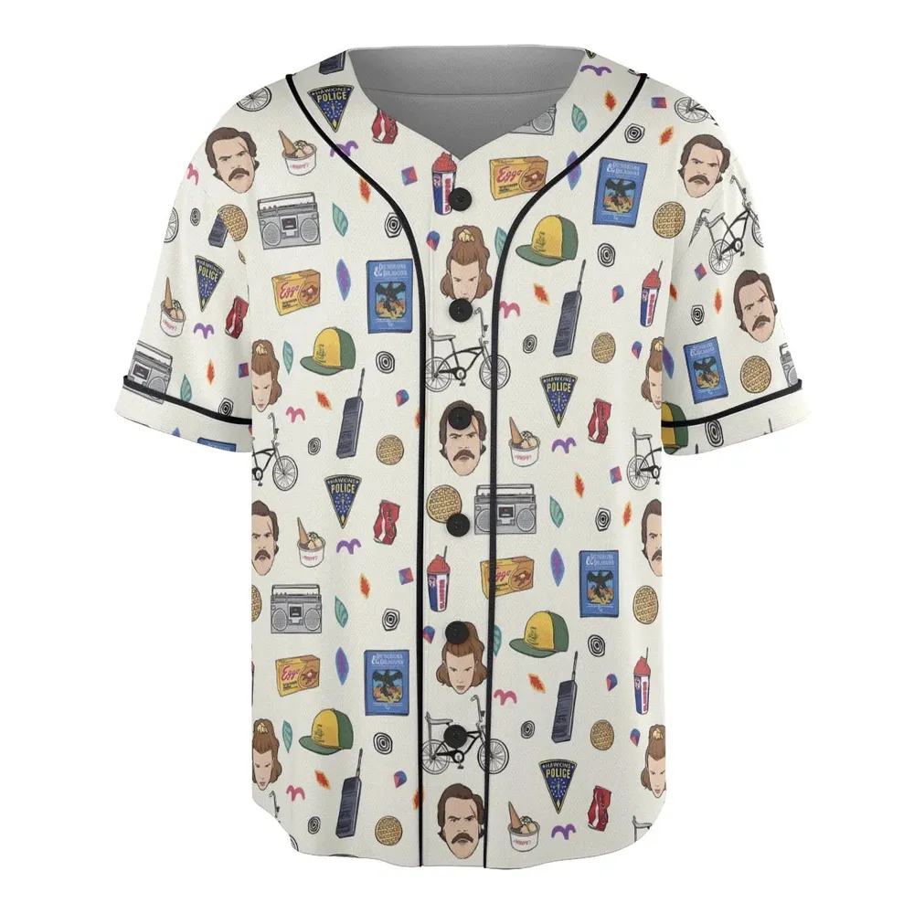 Stranger Things Collection Unisex Baseball Jersey - 3