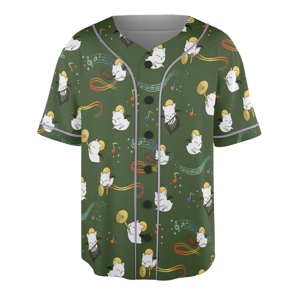 Moggle Music Final Fantasy Unisex Baseball Jersey - 3