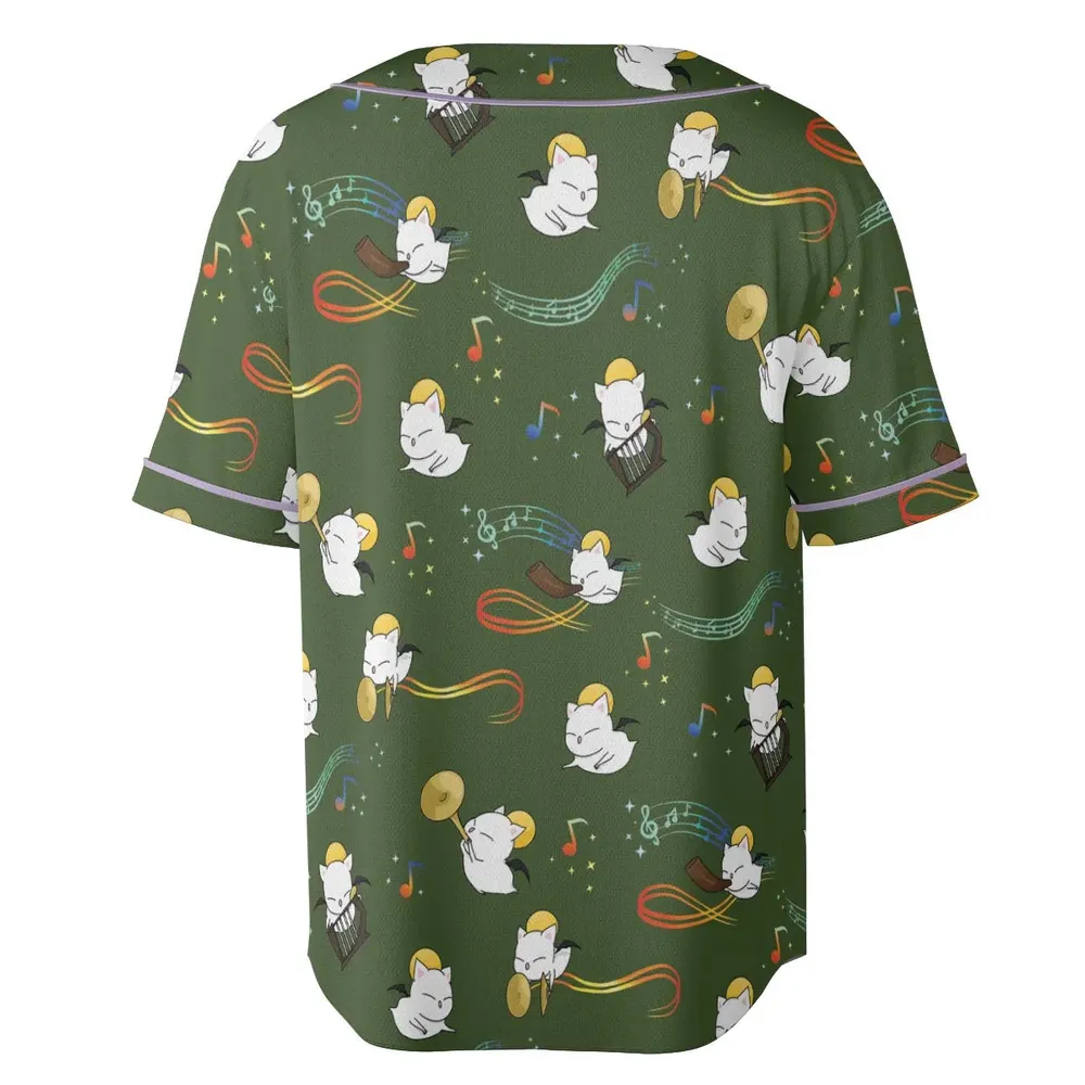 Moggle Music Final Fantasy Unisex Baseball Jersey - 4