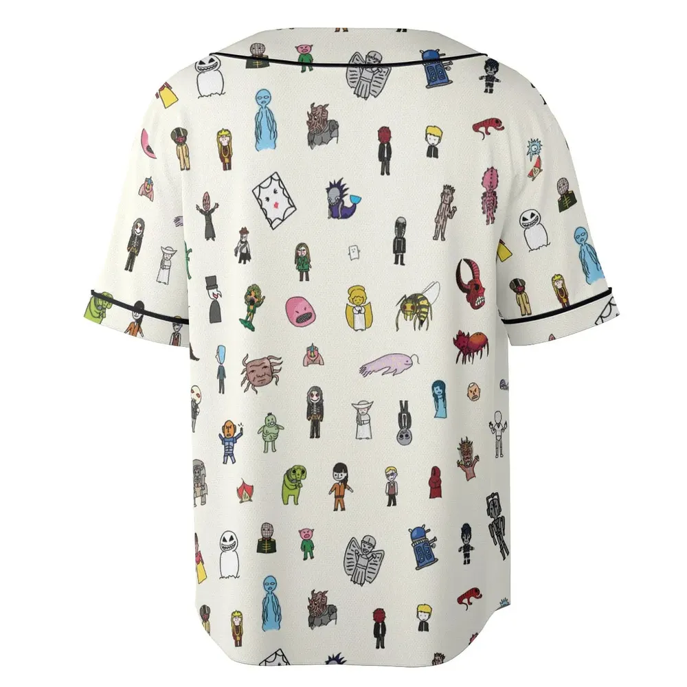 Doctor Who Universe Unisex Baseball Jersey - 4