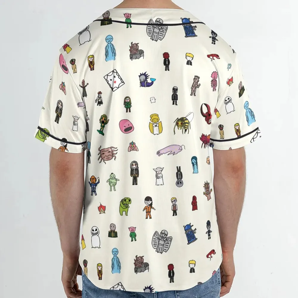 Doctor Who Universe Unisex Baseball Jersey - 2