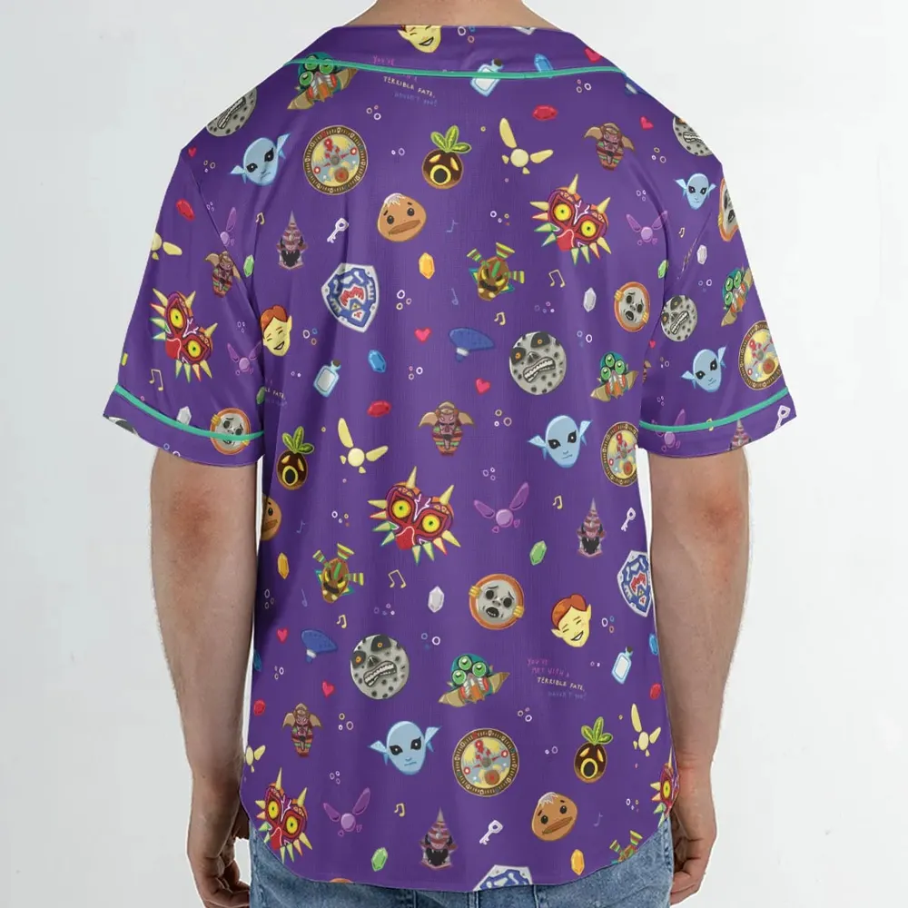 The Final Days The Legend of Zelda Unisex Baseball Jersey - 2