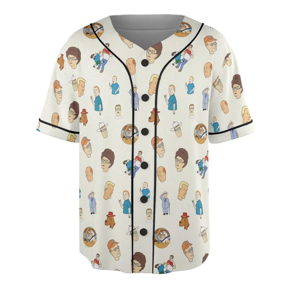 King Of The Hill Collection Unisex Baseball Jersey - 3