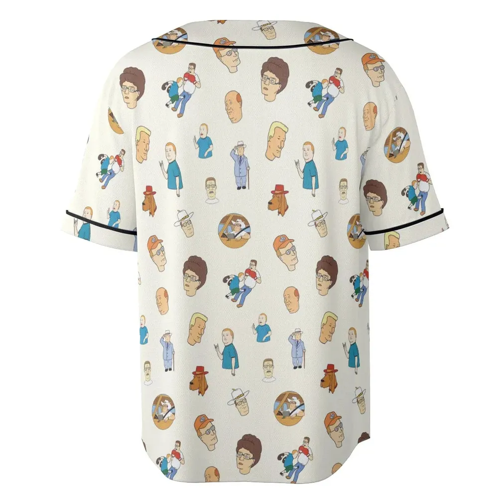 King Of The Hill Collection Unisex Baseball Jersey - 4