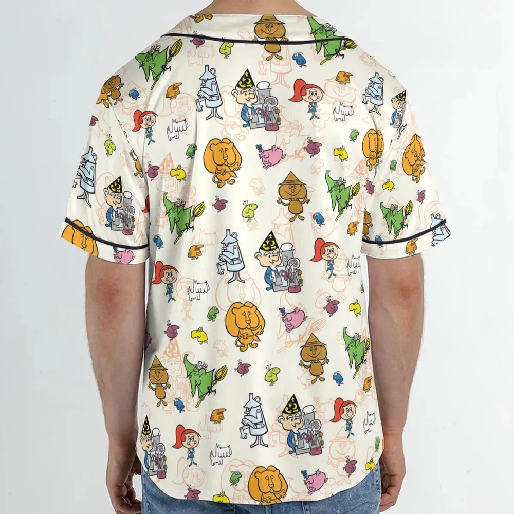 Chibi Tales Of The Wizard Of Oz Unisex Baseball Jersey - 2