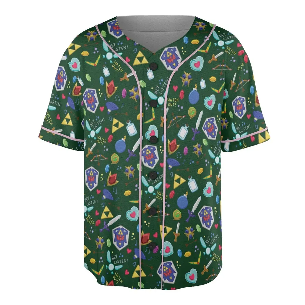 The Legend Of Zelda Unisex Baseball Jersey - 3