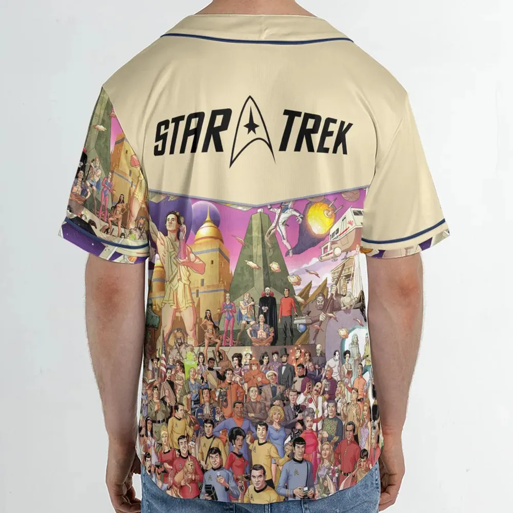 Star Trek The Original Series Unisex Baseball Jersey - 2