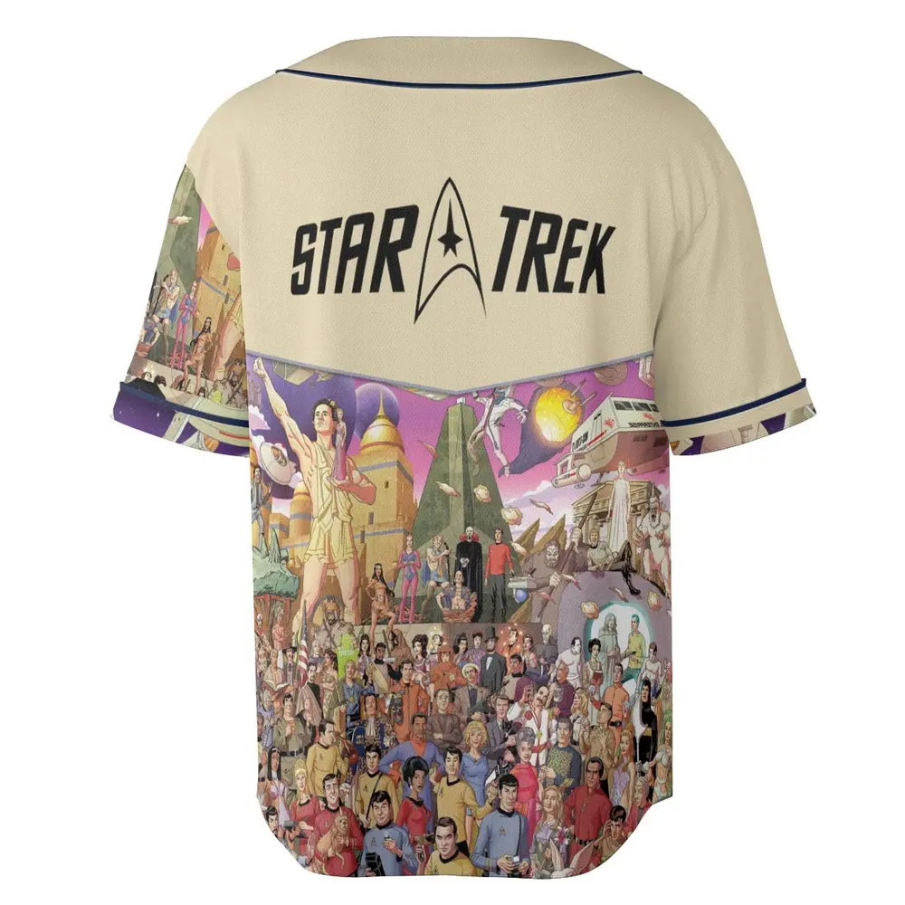 Star Trek The Original Series Unisex Baseball Jersey - 4