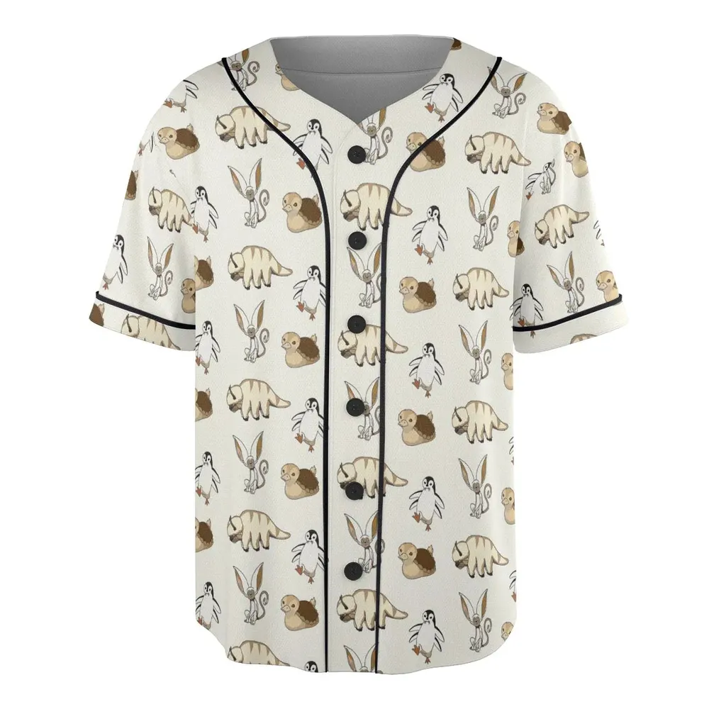 Airbender Team Avatar the Last Airbender Unisex Baseball Jersey - 3