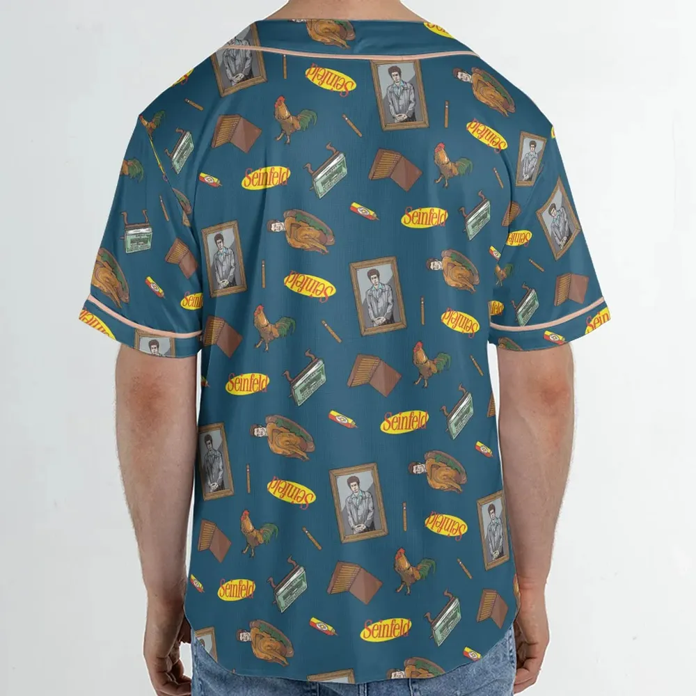 Seinfeld Kramer Icons Pop Culture Unisex Baseball Jersey - 2