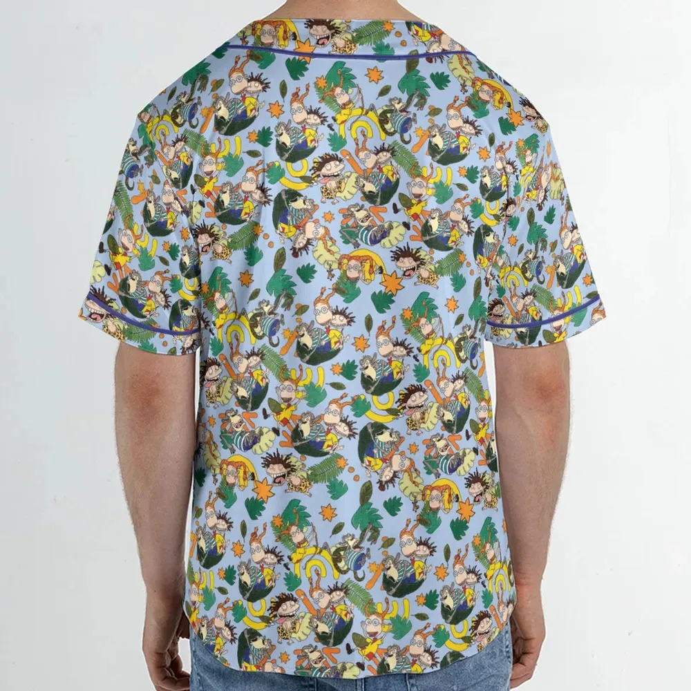 The Wild Thornberrys Characters Unisex Baseball Jersey - 2