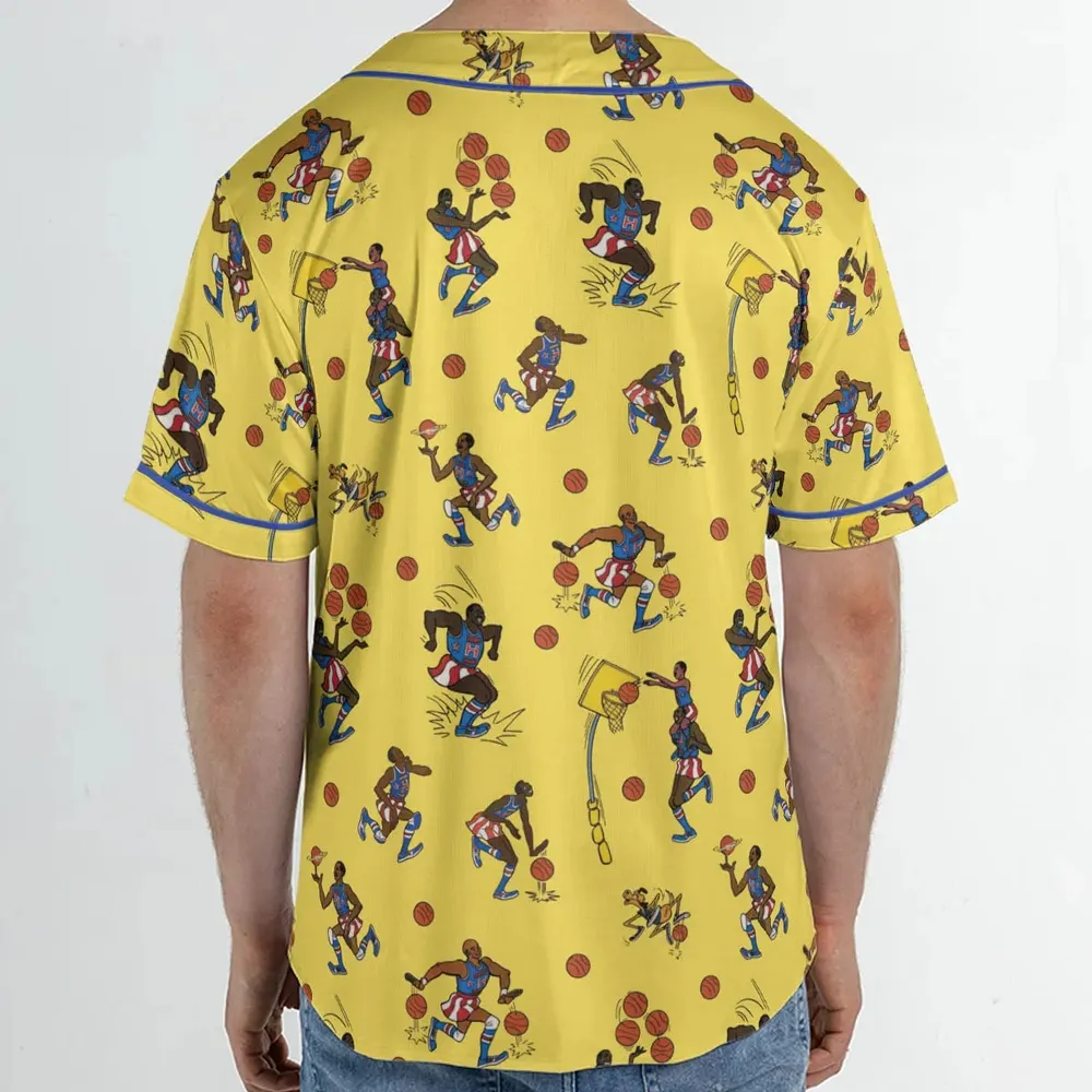 Harlem Globetrotters Unisex Baseball Jersey - 2