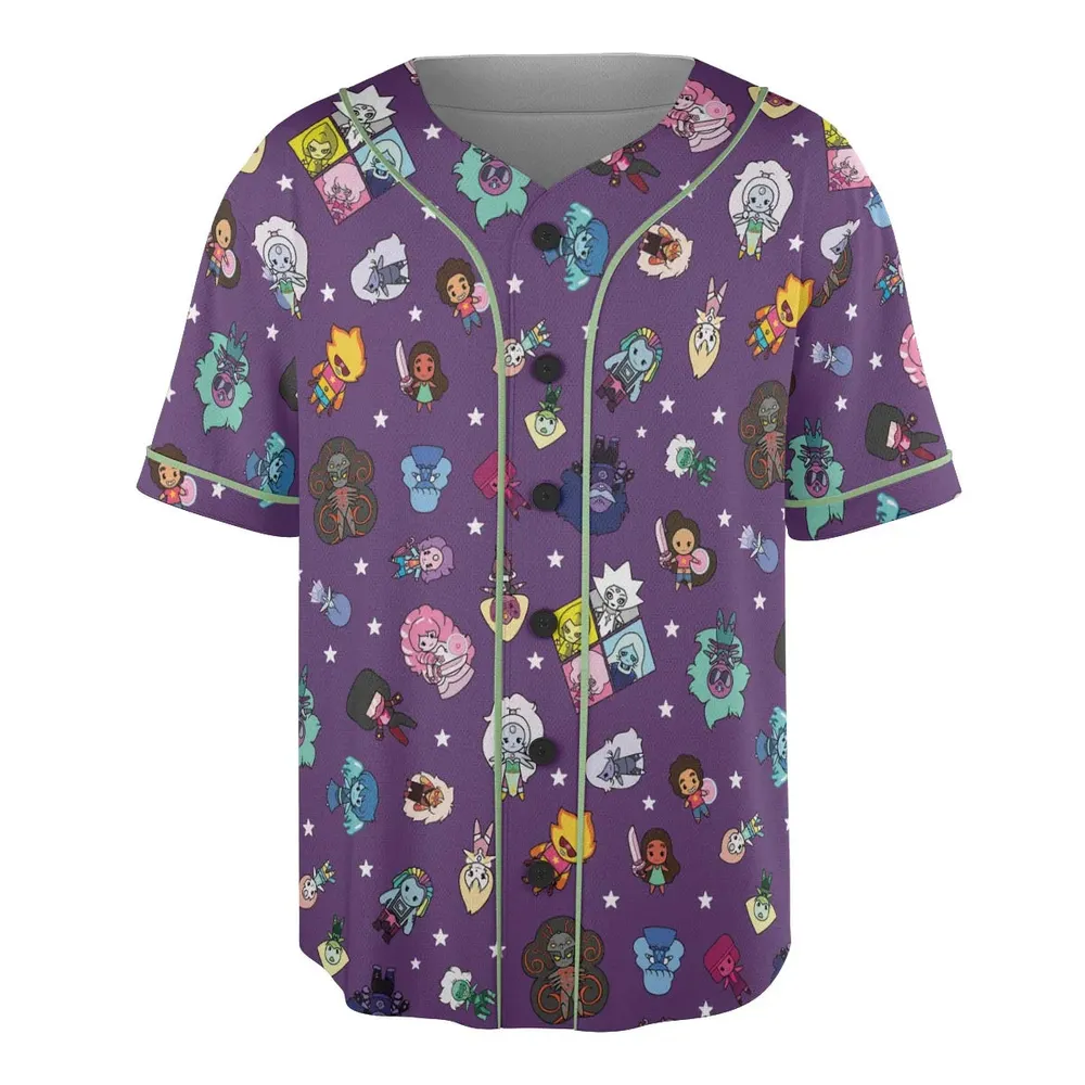 Crystal Gems Steven Universe Unisex Baseball Jersey - 3